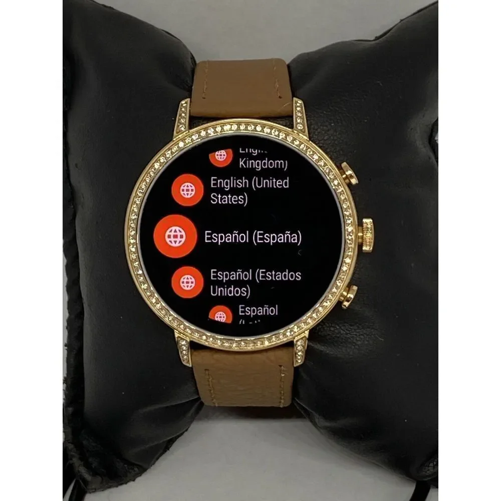 Fossil Gen 4 Authentic Digital Dial Smart Watch Custom Band FTW6011 CO255